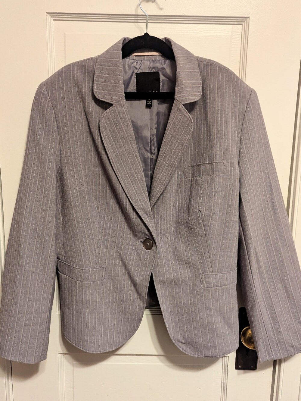 The Limited Dusty Purple Blazer